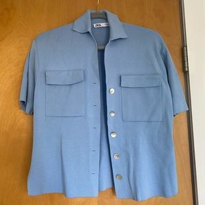 Zara knit shirt
